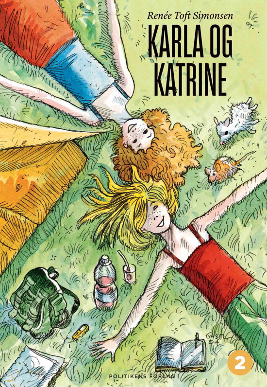Cover for Renée Toft Simonsen · Karla -serien: Karla og Katrine (Hardcover Book) [7.º edición] (2019)