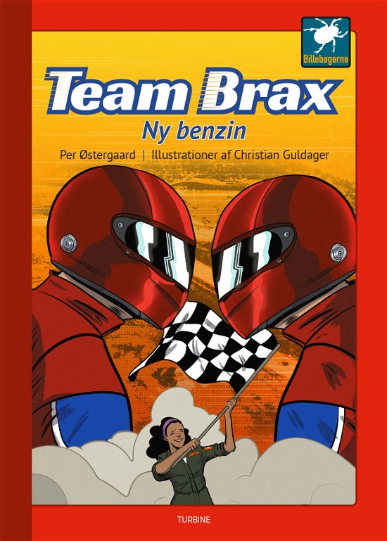 Cover for Per Østergaard · Billebøgerne: Team Brax - Ny benzin (Hardcover bog) [1. udgave] (2021)