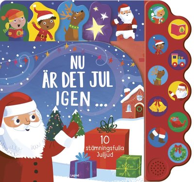 Cover for Nu är det jul igen! : med 10 stämningsfulla julljud! (Book) (2021)