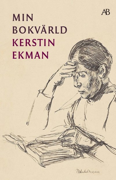 Cover for Kerstin Ekman · Min bokvärld (Bok) (2024)