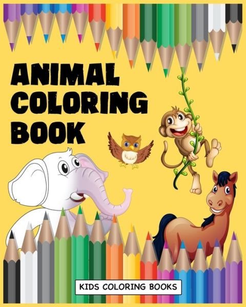 Cover for Jad Publishing · Animal Coloring Book (Paperback Bog) (2020)