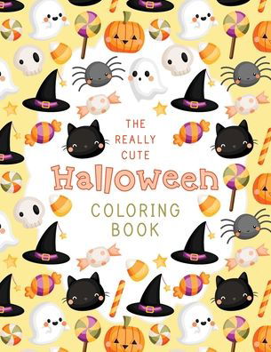 Cover for Busby Publishing · The Really Cute Halloween Coloring Book (Taschenbuch) (2020)