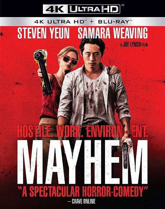 Cover for Mayhem (4K UHD Blu-ray) (2017)