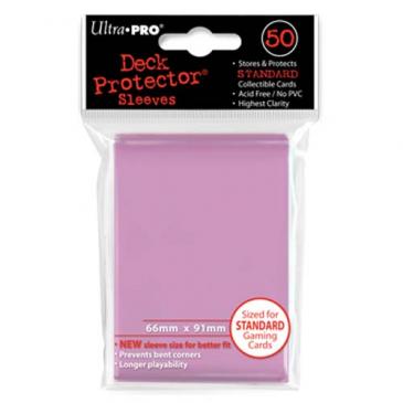 Ultra Pro: Deck Protector Sleeves 50 Bustine 66X91 Mm Rosa - Speelgoed | Kaartspel - Gadżety - Ultra Pro - 0074427826741 - 2017