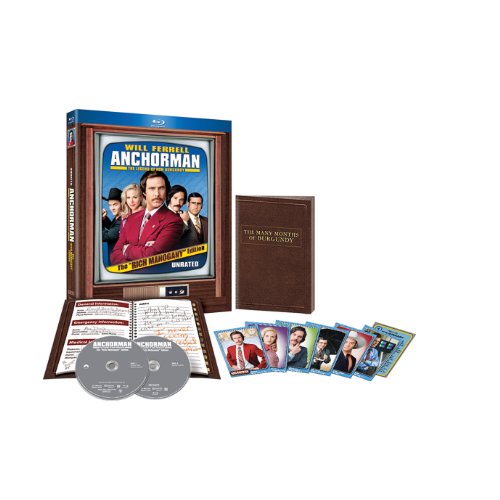 Anchorman: Legend of Ron Burgundy (With Cards) (Blu-ray) [Widescreen edition] (2013)