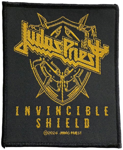 Cover for Judas Priest · Patch Invincible Shield (10 x 8,2 cm) (MERCH) (2025)