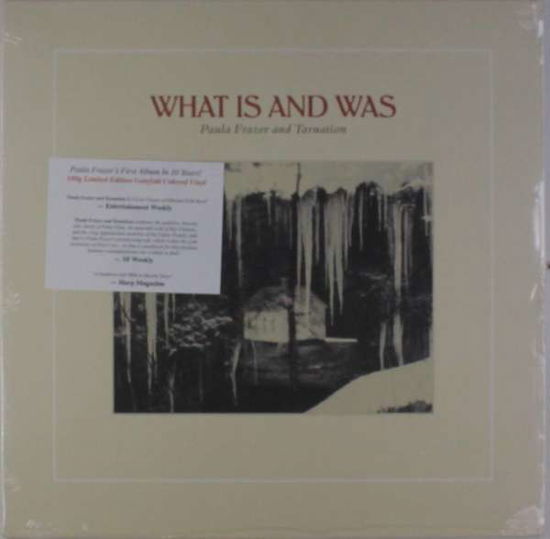 Cover for Frazer,paula &amp; Tarnation · What is &amp; Was (LP) (2019)