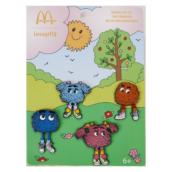 Cover for McDonalds by Loungefly Pin Ansteck-Pins 4er-Set Fr (Legetøj) (2024)