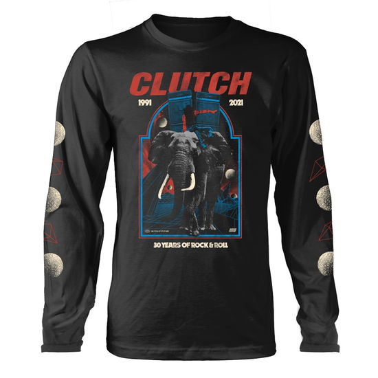 Cover for Clutch · Elephant (Black) (Pullover / Bluse) [size XXL] [Black edition] (2021)