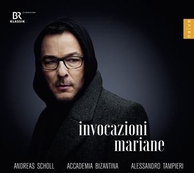 Cover for Andreas Scholl &amp; Accademia Bizantina &amp; Alessandro Tampieri · Invocazioni Mariane (CD) (2024)
