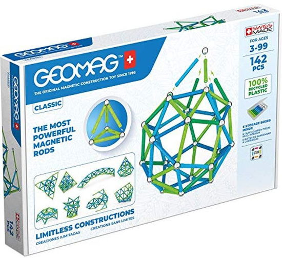 Cover for Geomag · GEOMAG  Classic - 142 pcs - 100% Recycled Plastics (Toys)