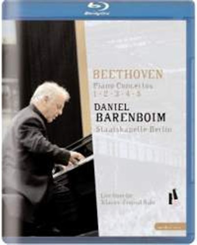 Cover for Beethoven · Piano Concertos (Blu-ray) (2009)