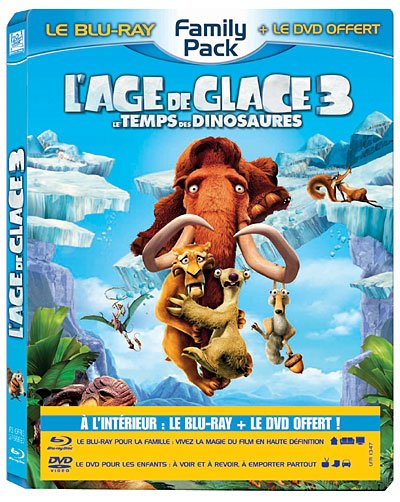 Cover for L'age De Glace 3 - Le Temps Des Dinosaures (Blu-ray)