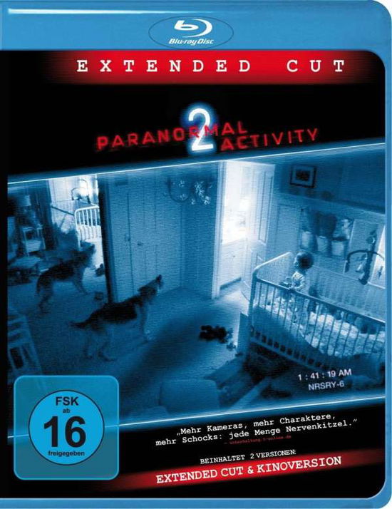 Paranormal Activity 2-extended Cut - Katie Featherston,micah Sloat,molly Ephraim - Films - PARAMOUNT HOME ENTERTAINM - 4010884243741 - 6 april 2011