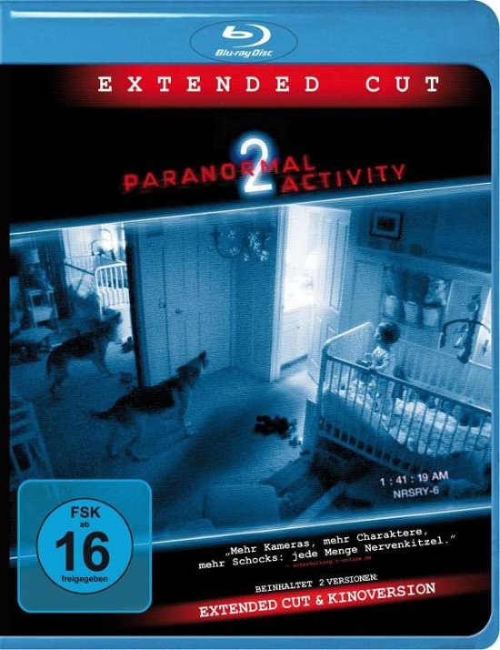 Cover for Katie Featherston,micah Sloat,molly Ephraim · Paranormal Activity 2-extended Cut (Blu-ray) (2011)