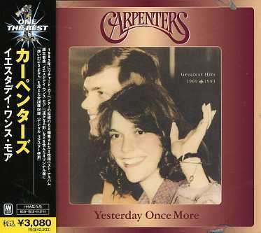 Cover for Carpenters · Carpenters - Yesterday Once More (CD) (2008)