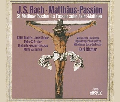 J.S. Bach Matthaus Passion - Karl Richter - Musikk - TOWER - 4988031421741 - 6. september 2022