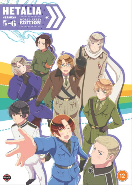 Hetalia World Party Collection: Seasons 5 & 6 - Bob Shirohata - Elokuva - MANGA ENTERTAINMENT - 5022366761741 - lauantai 4. joulukuuta 2021