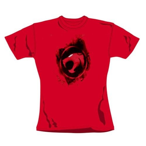 Thundercats - T-shirt Paint Brick - S - Rot - Merchandise - BravadoÂ  - 5023209072741 - 