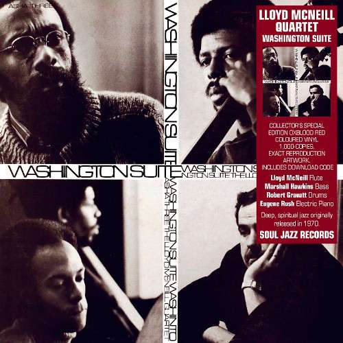 Cover for Lloyd Mcneill Quartett · Washington Suite (LP) [Coloured edition] (2021)