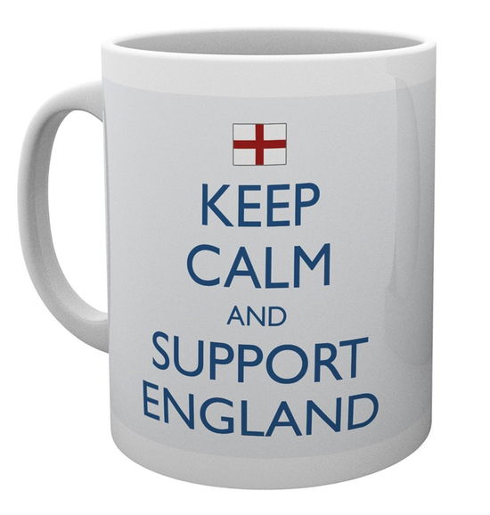 England: Keep Calm (Tazza) - England - Merchandise - Gb Eye - 5028486357741 - 