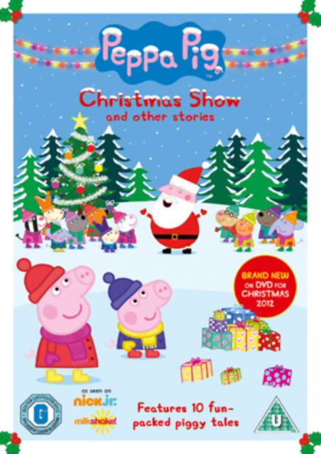Cover for Peppa Pig Christmas Show · Peppa Pig - Christmas Show And Other Stories (DVD) (2012)