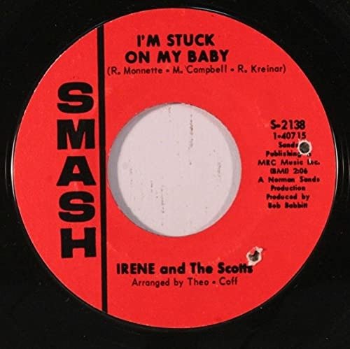 Im Stuck On My Baby / Indian Giver - Irene And The Scotts & The Chantels - Muzyka - DEPTFORD NORTHERN SOUL CLUB RECORDS - 5051083170741 - 1 października 2021