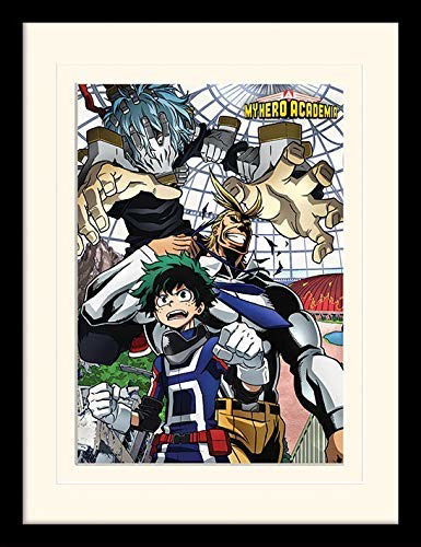 Cover for My Hero Academia · My Hero Academia - An Enemy Threat (Stampa In Cornice Bordata Plexiglass 30X40Cm) (MERCH)