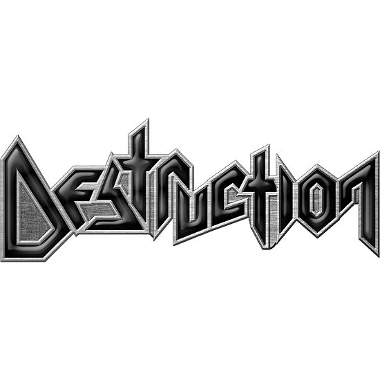 Cover for Destruction · Destruction Pin Badge: Logo (Anstecker) [Metallic edition] (2020)