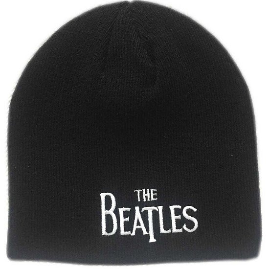Cover for The Beatles · The Beatles Unisex Beanie Hat: Drop T Logo (Bekleidung) [Black - Unisex edition]