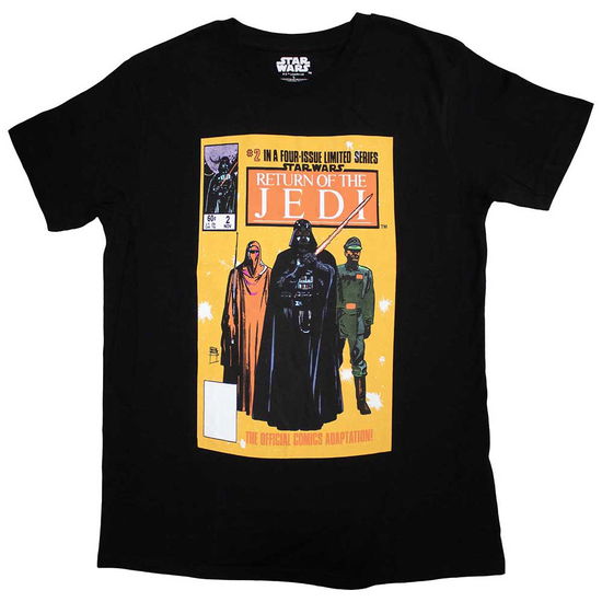 Star Wars Unisex T-Shirt: Return Of The Jedi Comic Cover - Star Wars - Fanituote -  - 5056737227741 - tiistai 23. tammikuuta 2024