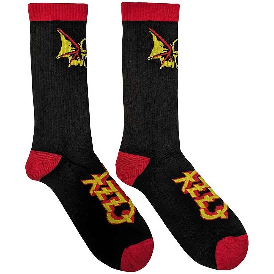 Cover for Ozzy Osbourne · Ozzy Osbourne Unisex Ankle Socks: Bat (UK Size 7 - 11) (Bekleidung) [size M]
