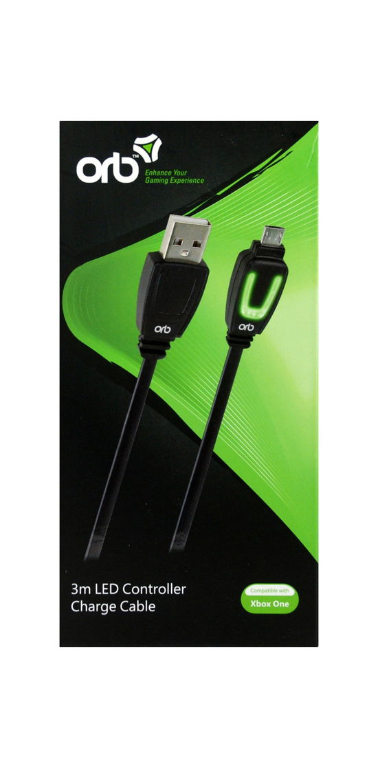 USB to micro USB 3m LED charge cable Xbox One (ORB) - Xbox One - Other -  - 6942949012741 - 2015