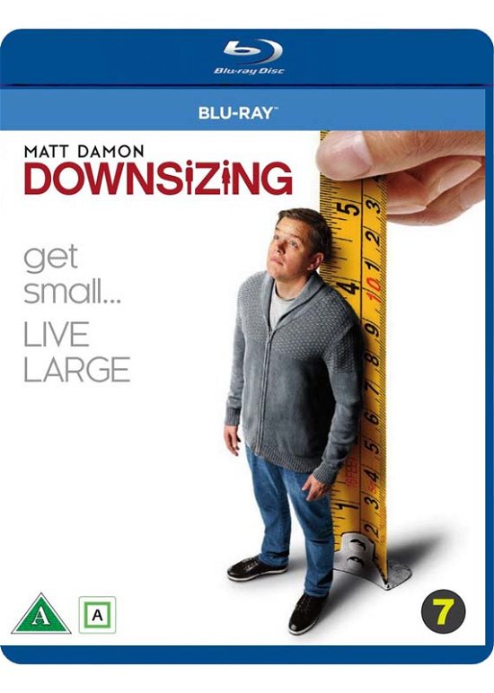 Cover for Matt Damon · Downsizing (Blu-ray) (2018)