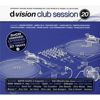 Cover for Club Session 20 · Club Session 20-d:vision (CD) (2010)