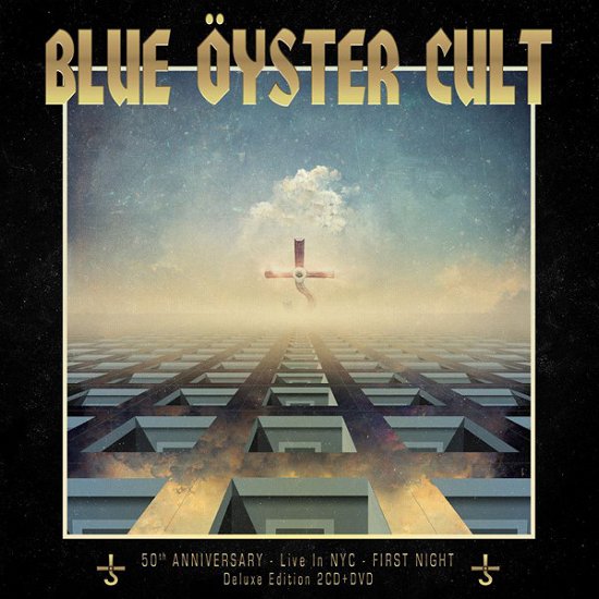 Cover for Blue Oyster Cult · 50th Anniversary Live - First Night (2cdd+dvd) (CD) (2023)