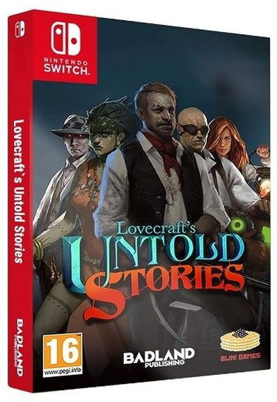 Cover for Badland Games · Lovecraft's Untold Stories - Collector's Edition (SWITCH) (2021)