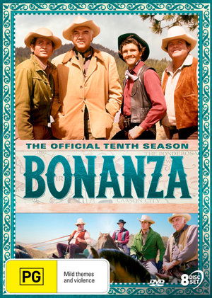 Cover for Bonanza: the Official 10th Season (DVD) (2020)