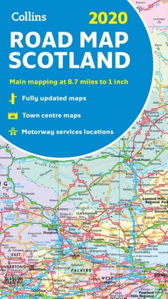 Cover for Collins · Scotland Road Map 2020 (Hardcover Book) (2019)