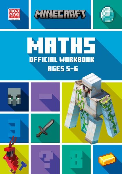 Cover for Collins KS1 · Minecraft Maths Ages 5-6: Official Workbook - Minecraft Education (Paperback Book) (2021)