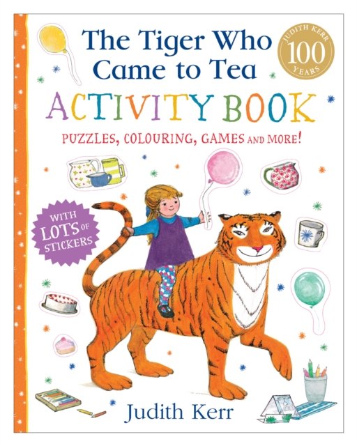 The Tiger Who Came to Tea Activity Book - Judith Kerr - Livros - HarperCollins Publishers - 9780008587741 - 2 de fevereiro de 2023