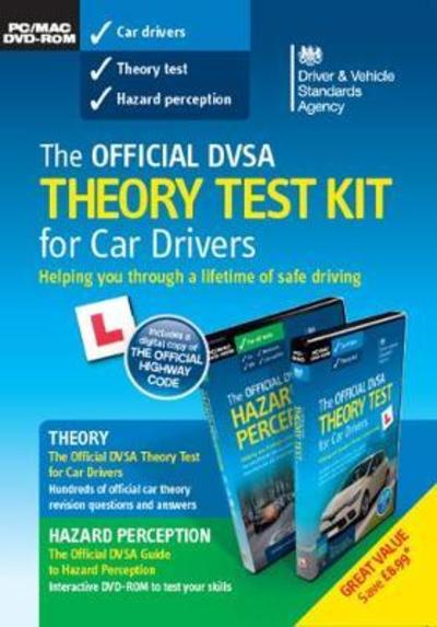 Cover for Driver and Vehicle Standards Agency · The official DVSA theory test KIT for car drivers pack (PC) (2018)