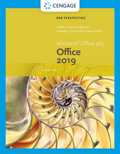 Cover for Shellman, Mark (Gaston College) · New Perspectives Microsoft?Office 365 &amp; Office 2019 Introductory (Pocketbok) [New edition] (2019)