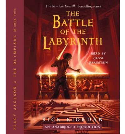 Cover for Rick Riordan · The Battle of the Labyrinth (Percy Jackson and the Olympians, Book 4) (Lydbog (CD)) [Unabridged edition] (2008)