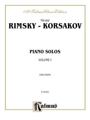 Cover for Nicolai · Rk Piano Solos Vol 1 (Taschenbuch) [Kalmus edition] (1985)