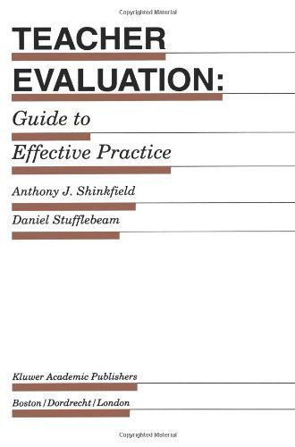 Cover for Anthony J. Shinkfield · Teacher Evaluation: Guide to Effective Practice - Evaluation in Education and Human Services (Paperback Book) [Softcover reprint of the original 1st ed. 1995 edition] (1996)