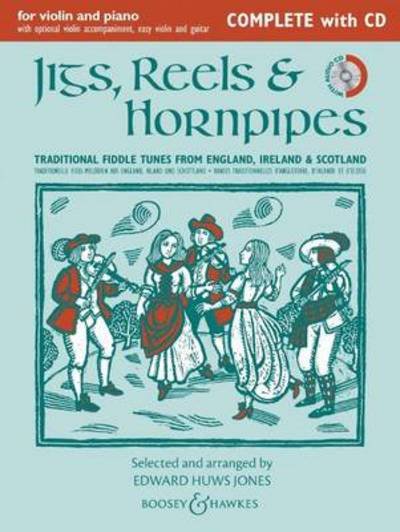 Cover for Edward Huws Jones · Jigs, Reels &amp; Hornpipes: Complete Edition ( Violin and Piano (MISC) [New, Multilingual edition] (2014)