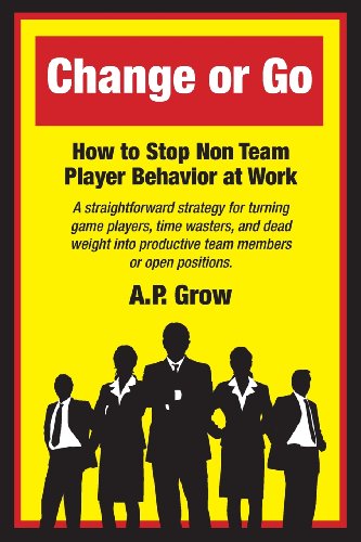 Cover for A P Grow · Change or Go: How to Stop Non-team Player Behavior at Work (Paperback Book) (2013)