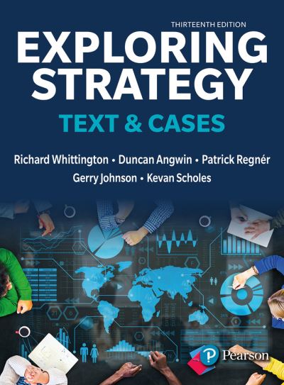 Cover for Richard Whittington · Exploring Strategy, Text &amp; Cases (Paperback Book) (2023)