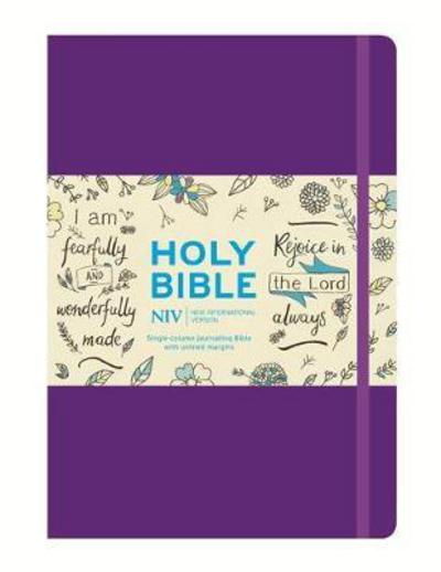 Cover for New International Version · NIV Purple Single-Column Journalling Bible (Hardcover Book) (2017)